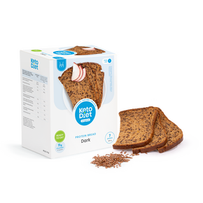 Proteinový chléb – tmavý